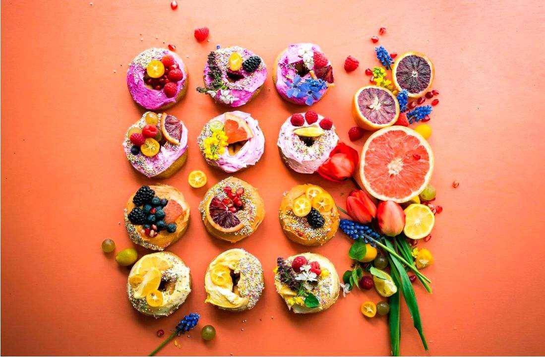 Dessert platter
